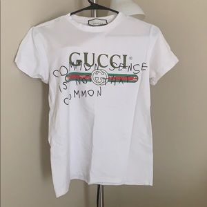 “Common sense is not that common” - Gucci T-shirt